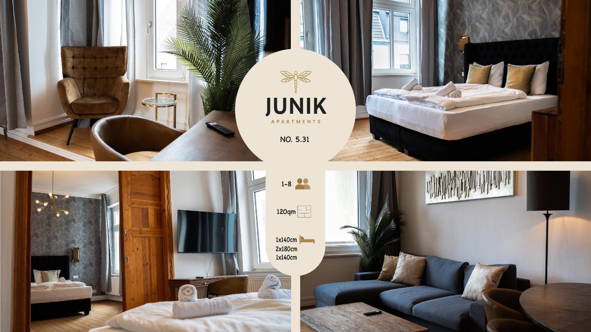 Junik Apartments - Deine Cityapartments In Duisburg Phòng bức ảnh